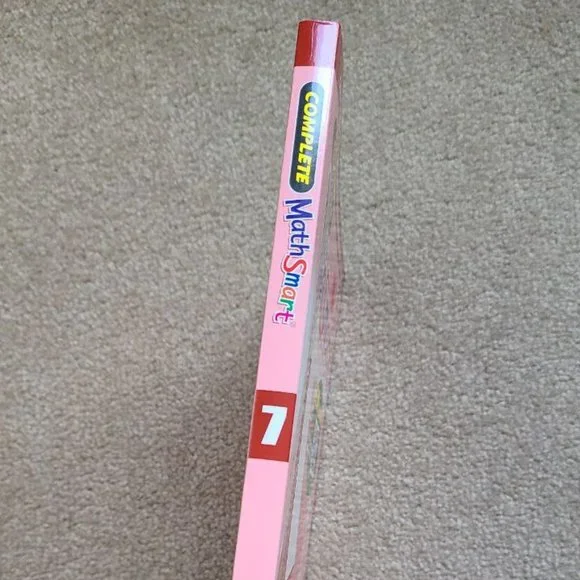 4/$20 Complete MathSmart 7: Grade 7 -‎ Paperback - Picture 7 of 8